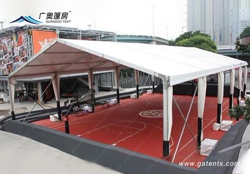 哪種造型的篷房適合作為籃球場(chǎng)館？
